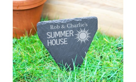Personalised Summer House Garden Marker Personalised Summer House Garden Marker